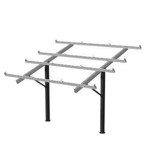PV mounting garden elevation