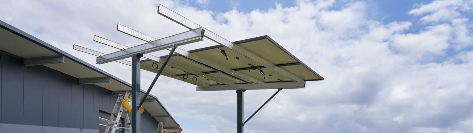 Garten PV Aufständerung