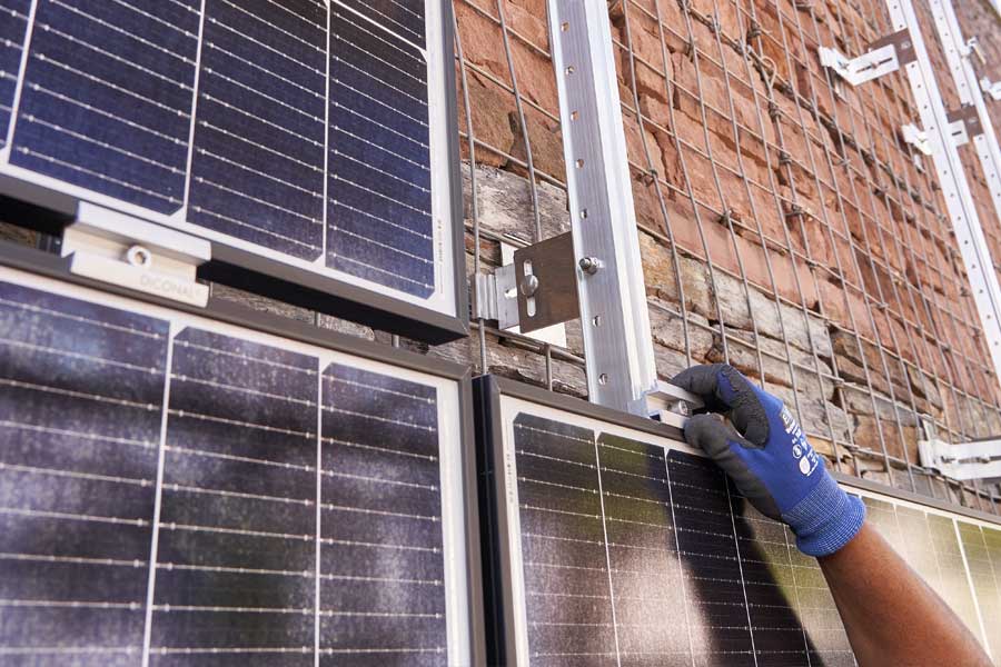 DICONAL® PV-Montage Gabionen