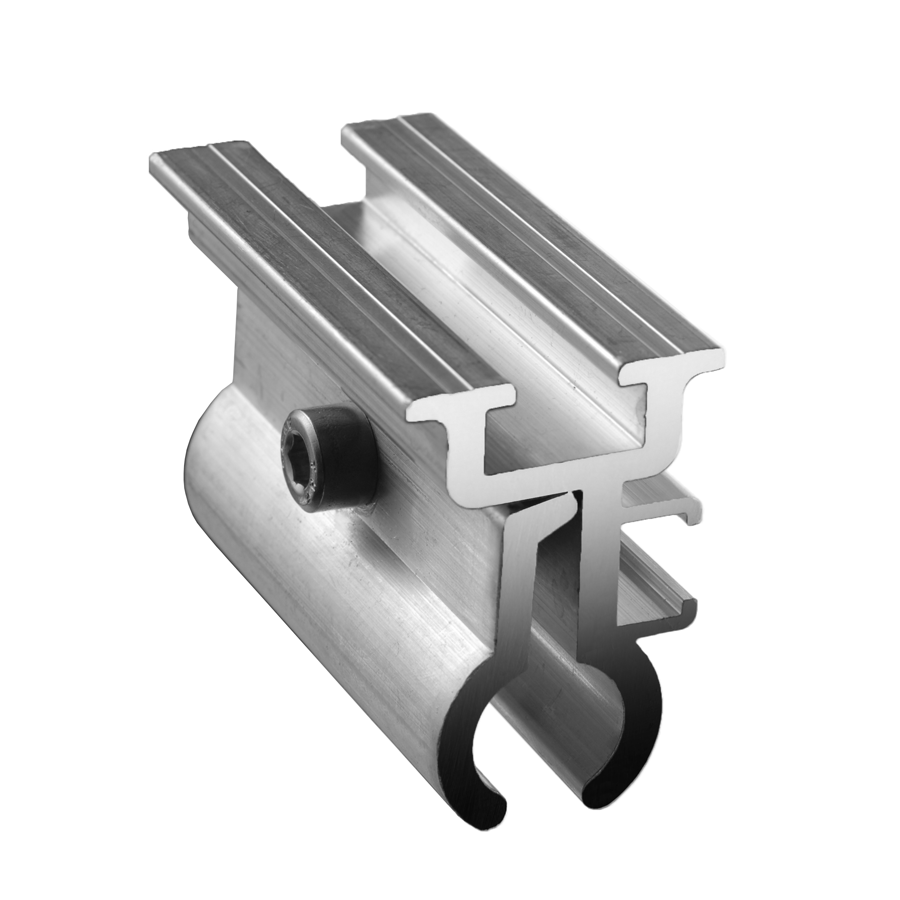 Kalzip® standing sean roof PV-mounting