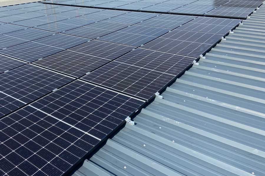 PV-mounting pitched roof trapezoidal P-mini